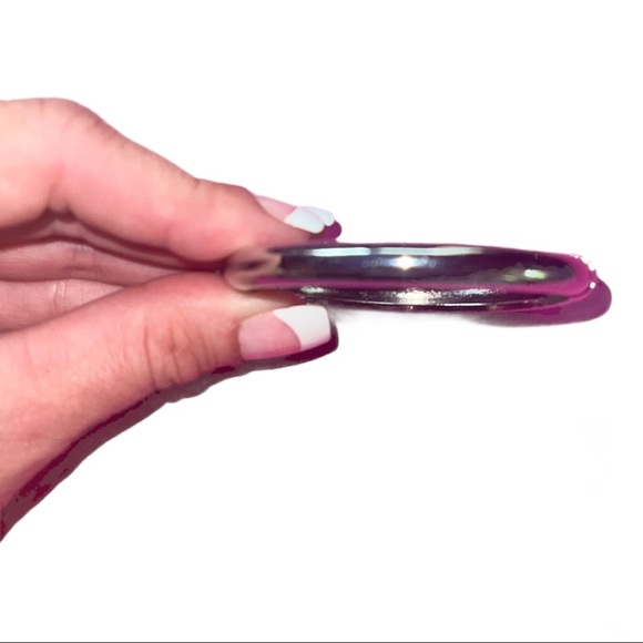 EXPRESS Silver Crystal Pave Bracelet with Magnetic Clasp - Picture 10 of 10